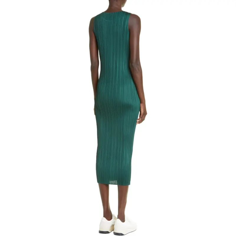 PLEATS PLEASE ISSEY MIYAKE Plissé Midi Dress-3