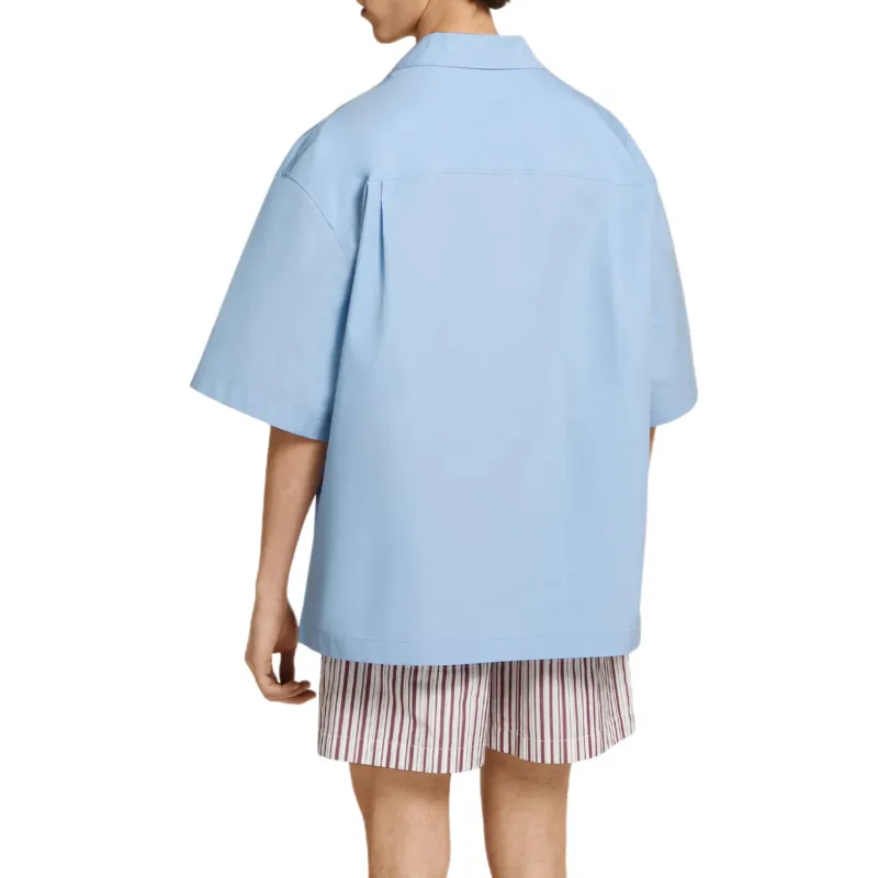 GUCCI Lido FW25 Shirt Men's Light Blue-3