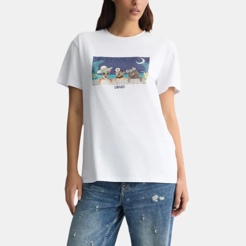 LIU·JO UOMO T Shirt Women's White-1