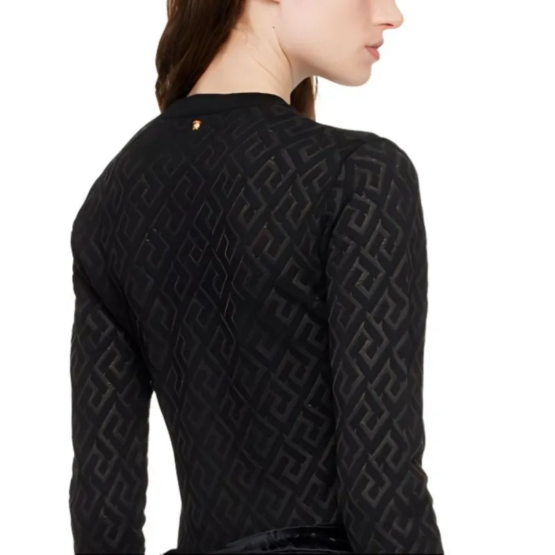 VERSACE FW22 Sweater Women's Black-5