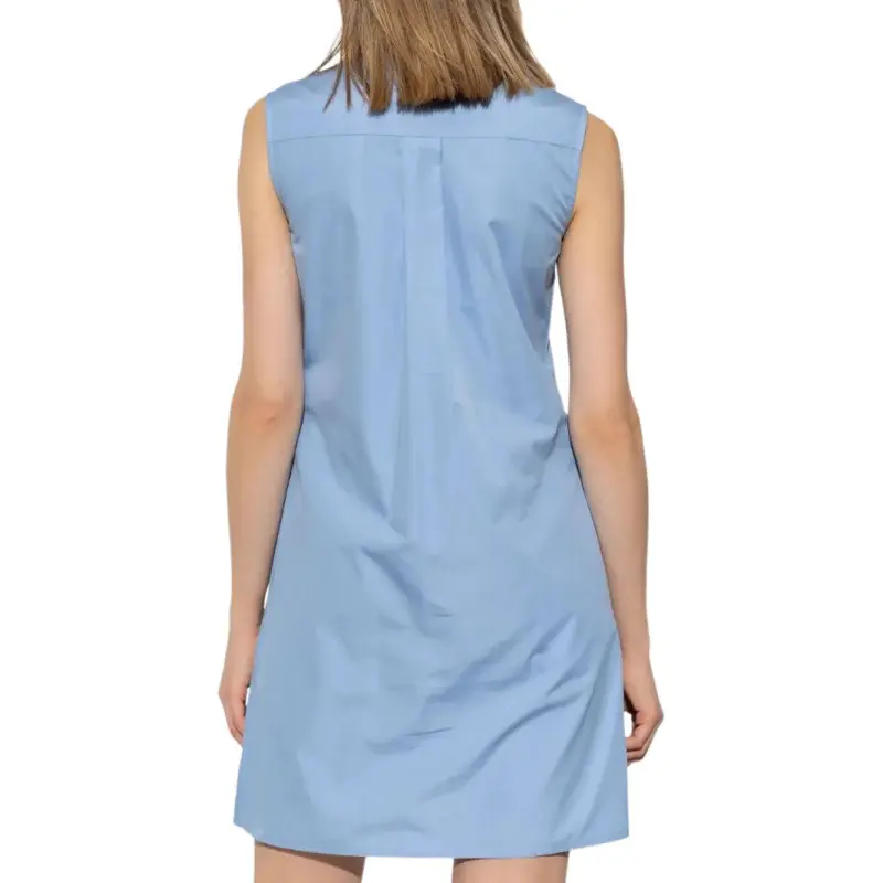 VERSACE Button up Sleeveless Dress-2