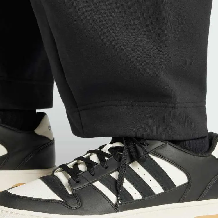 Adidas Knitted Sports Pants Men's Black-4