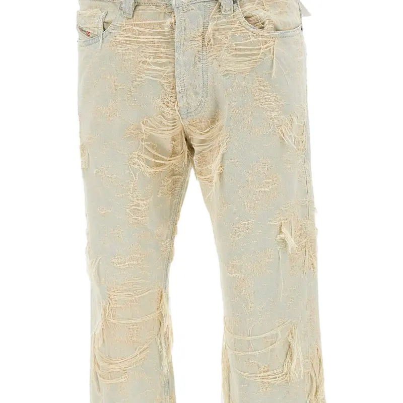 DIESEL 1980 D Eeper Relaxed Distressed Jeans-3
