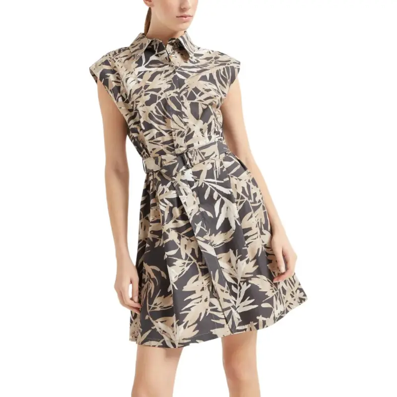 Brunello Cucinelli Abstract print Mini Dress-2