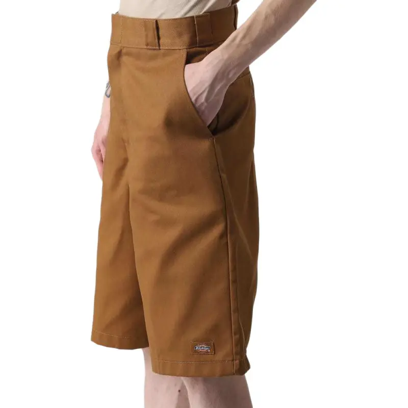 Dickies Logo Patch Knee Length Bermuda Shorts-5