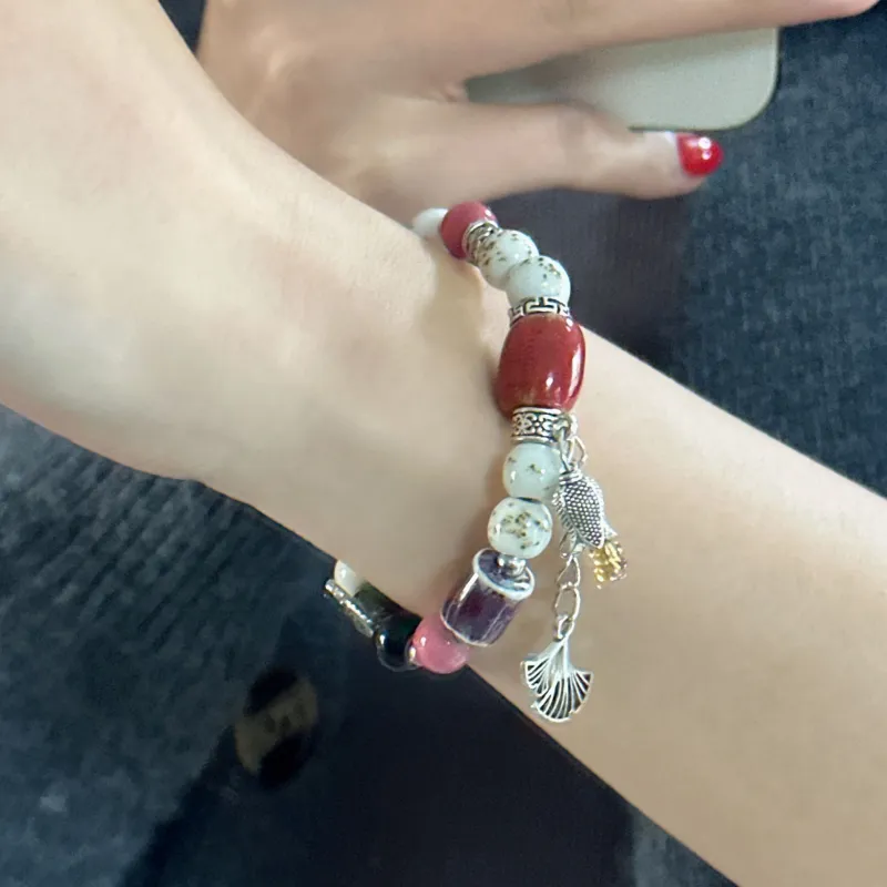 Mù Shàng Yún Yě Ceramic Bracelets Women's-3