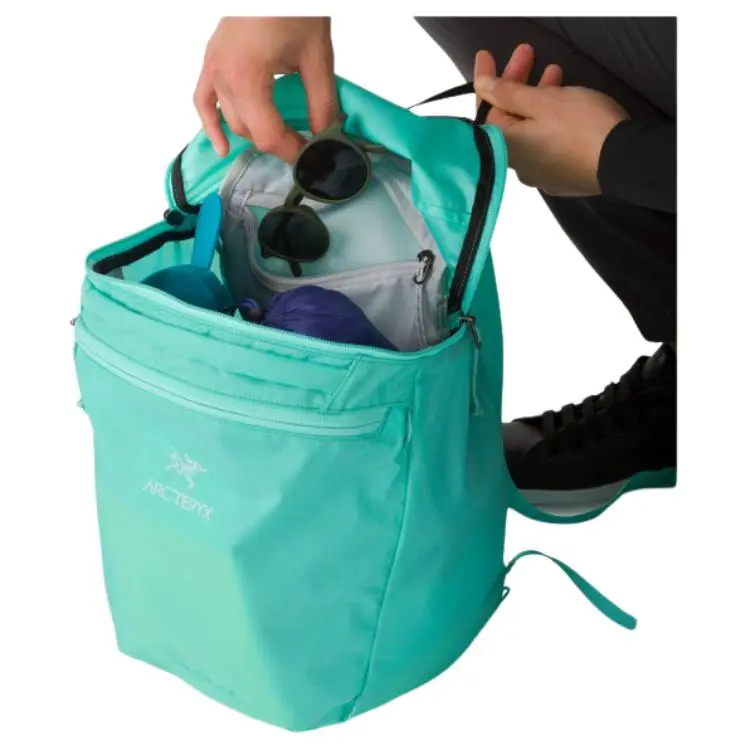 Arcteryx Inde Polyamide Backpack Regular Unisex Peacock Blue-3
