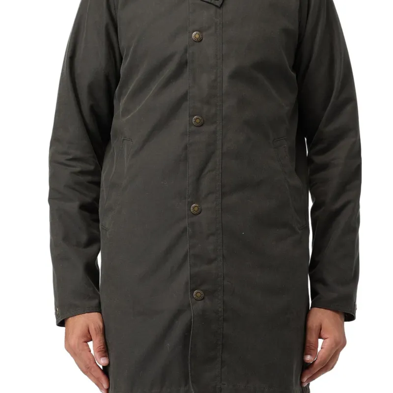 BARBOUR Macklow Wax-coated Cotton Jacket-3