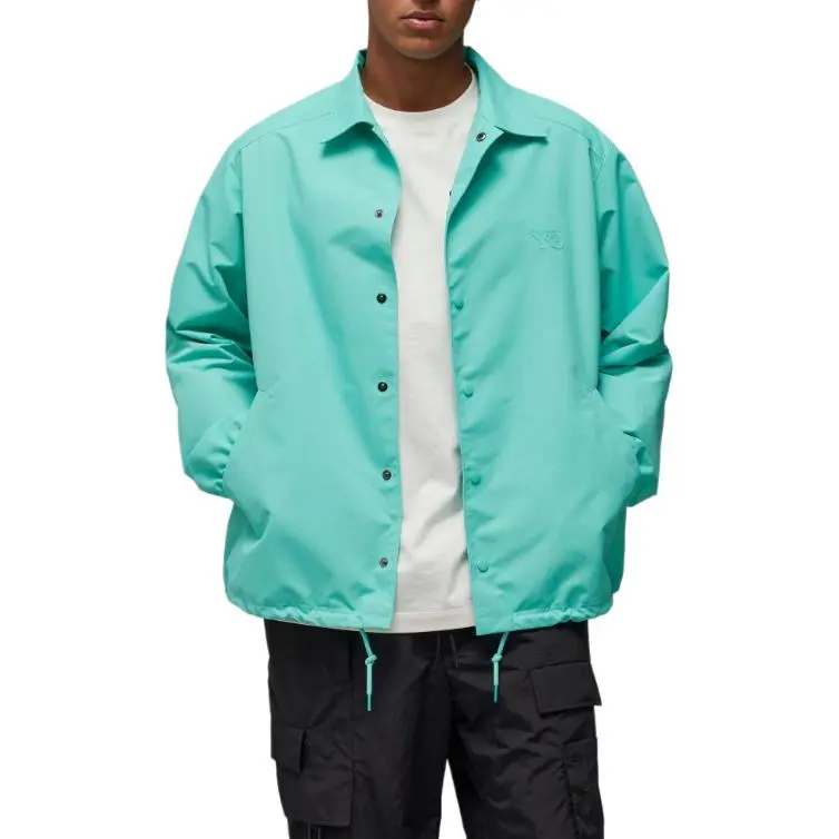 Y 3 Jackets Coats Men's Mint Green-4