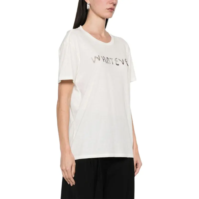 R13 Whatever print T shirt-3