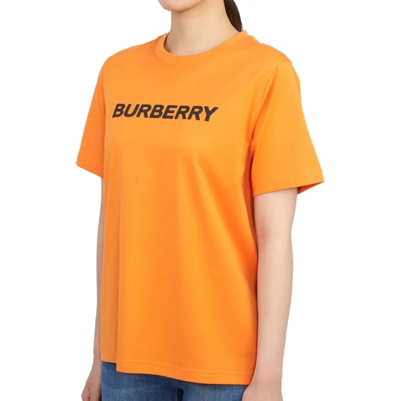 Burberry T Shirt Women's Orange-4