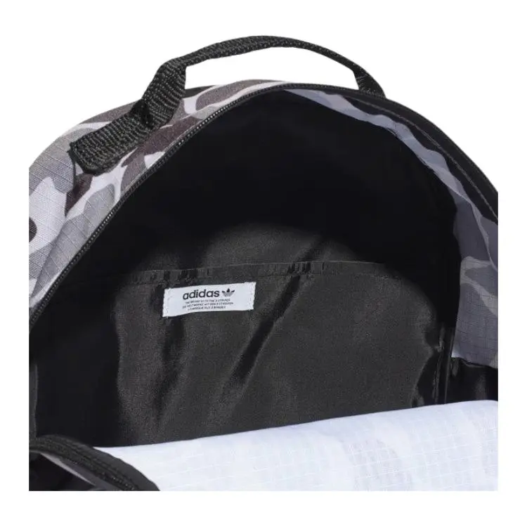 Adidas Originals Pattern Backpack Unisex Gray Black-6