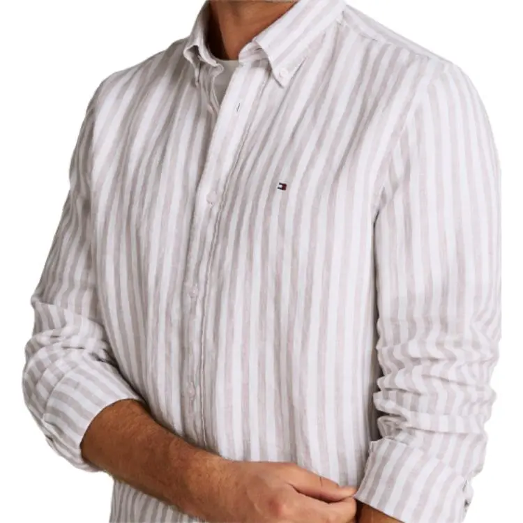 Tommy Hilfiger Shirt Men's Light Umber-5
