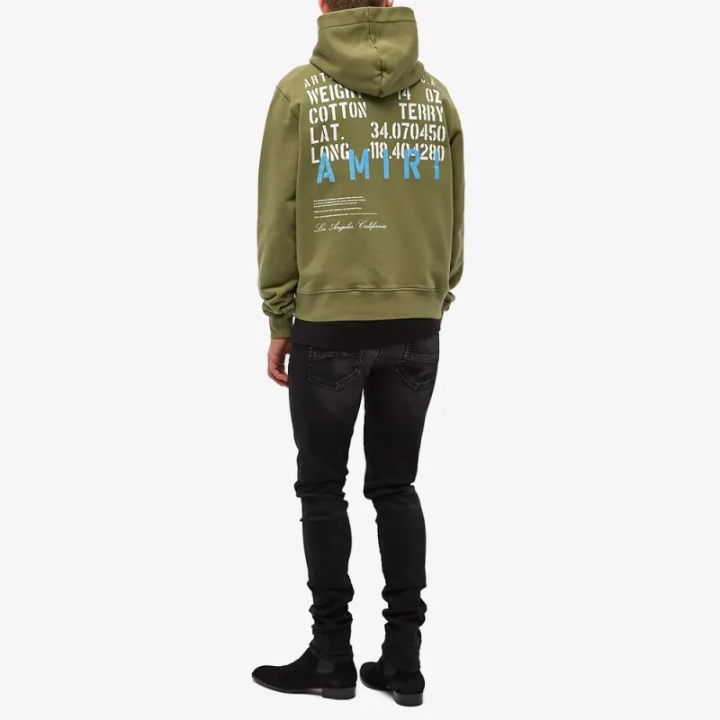 AMIRI Military Specs Stencil Hoodie-1