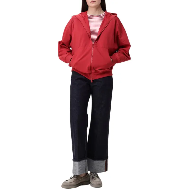 Brunello Cucinelli High Waisted Turn Up Brim Jeans-3