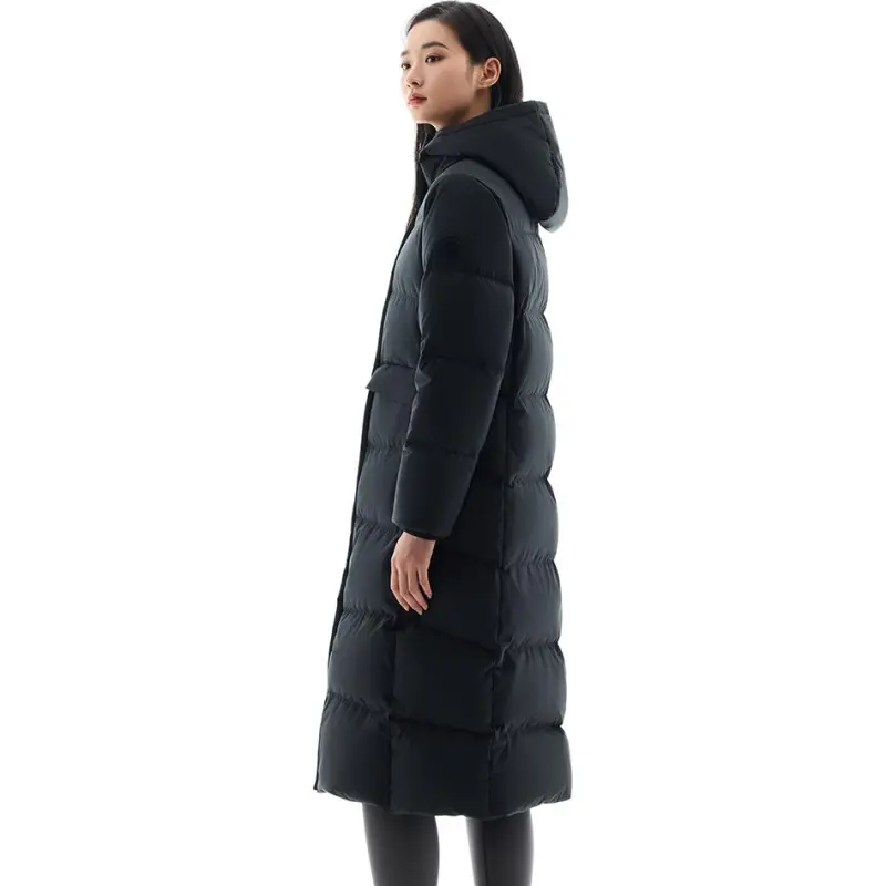 Anta Women's Outdoor Series Down Jacket Women's Basic Black-4