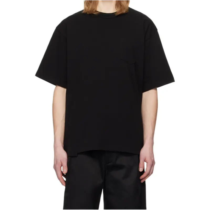 Sacai Short Sleeved Crewneck T Shirt-3
