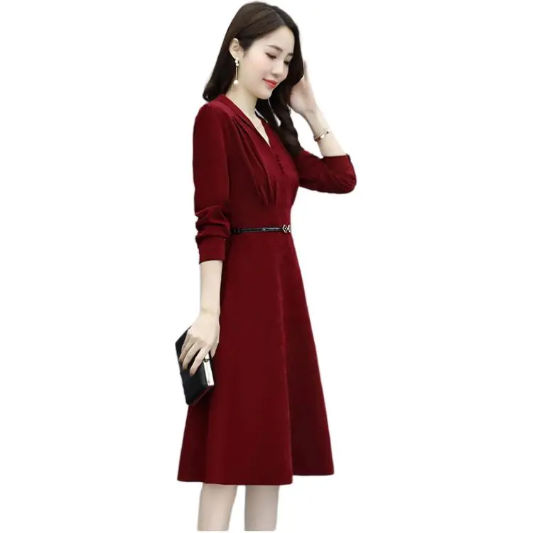 Fele.d Long Sleeved Dress Women's-2