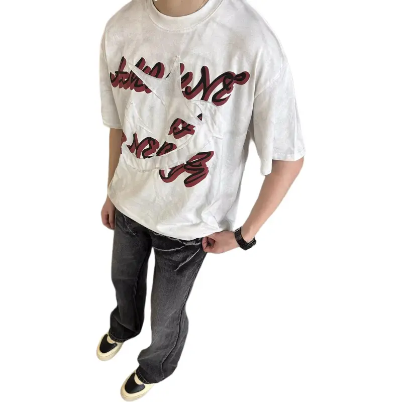 JIMI&JONS T Shirts Unisex White-4