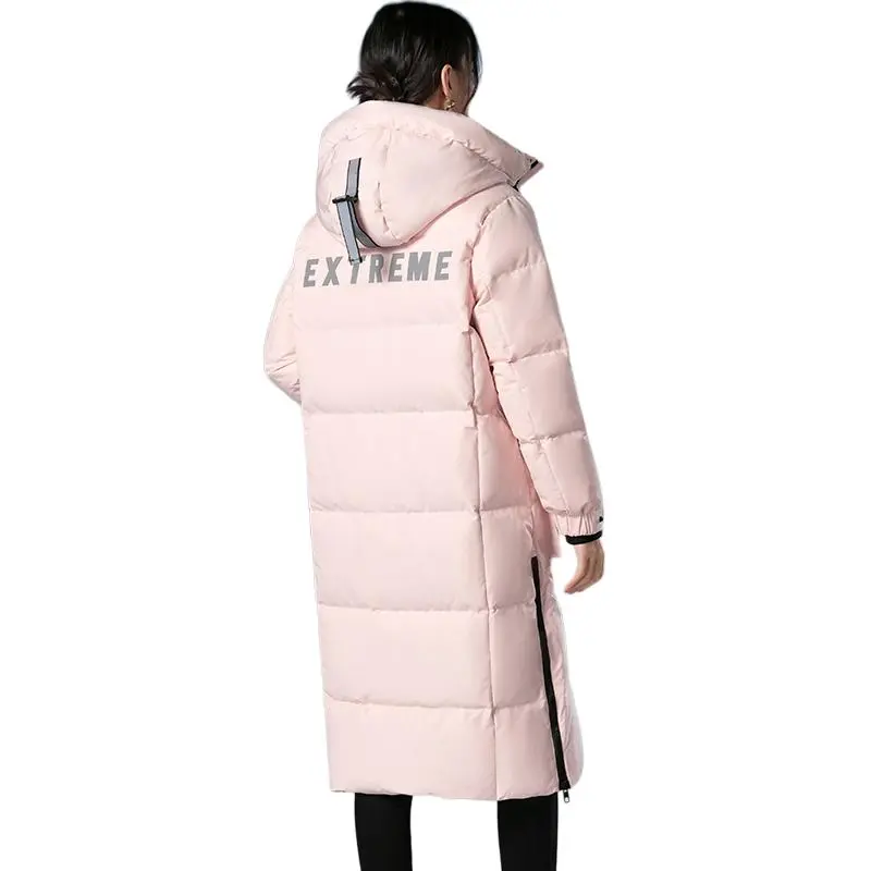 Yalu Long 348g Down Content Down Jacket Unisex-0