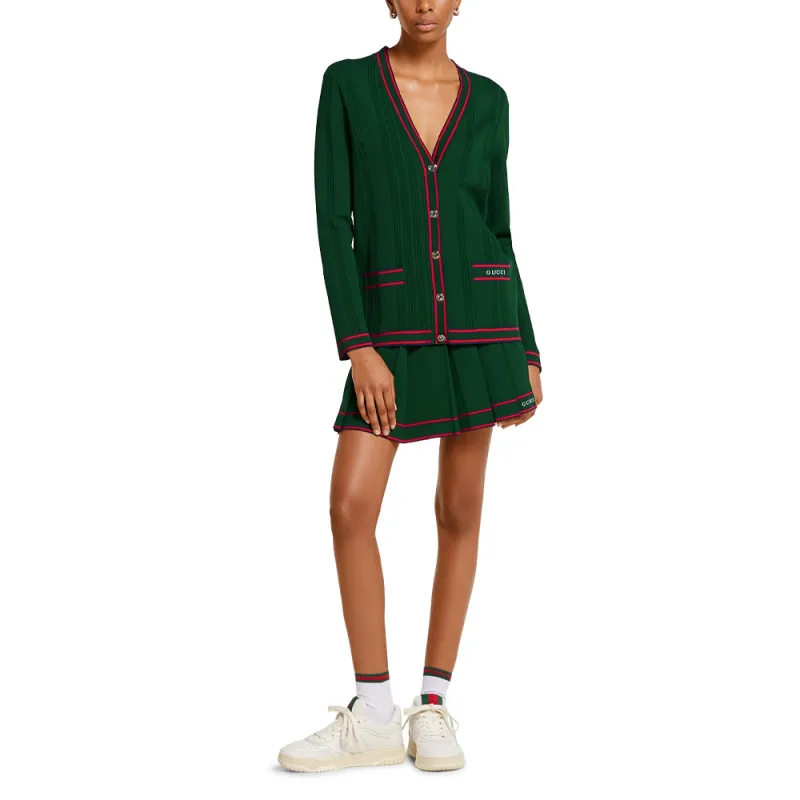 GUCCI Knitwear Unisex Dark Green-3