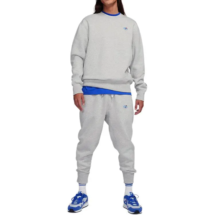 Nike Knitted Sweatpants Men Heather Gray-2