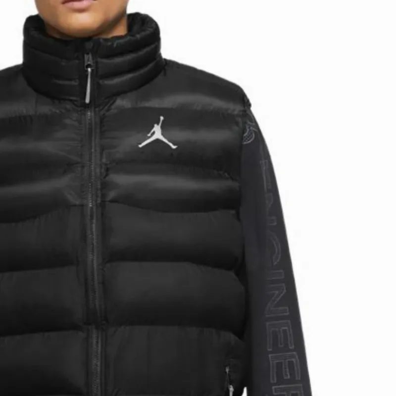 Jordan Apparel Vests Men Black-4