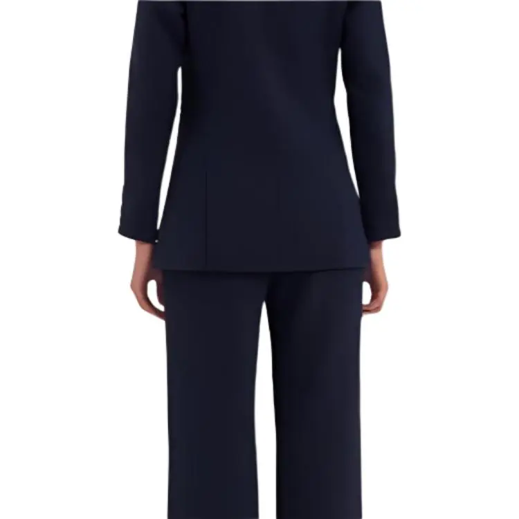 INES DE LA FRESSANGE Business Suit Coat Women's Blue-5