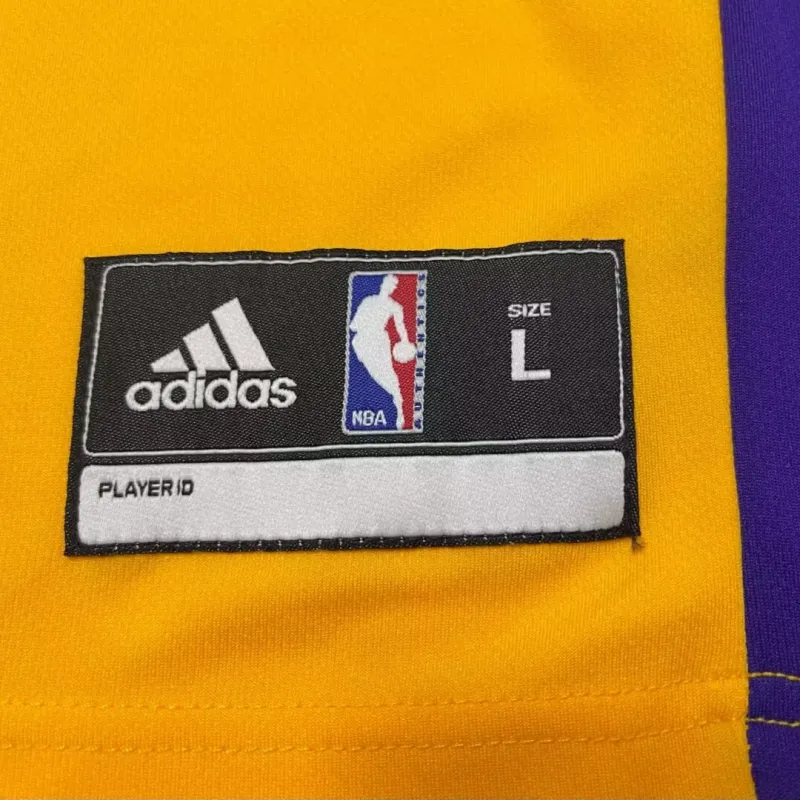 Adidas x NBA Los Angeles Lakers Basketball Jerseys Unisex Yellow-2