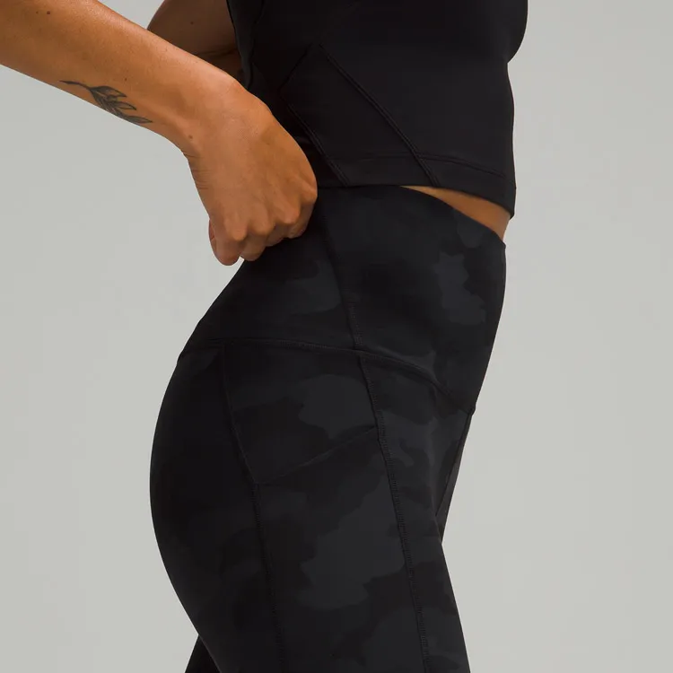 Lululemon Align™ Yoga Pants Women's Camouflage Deep Carbon Multicolor-3