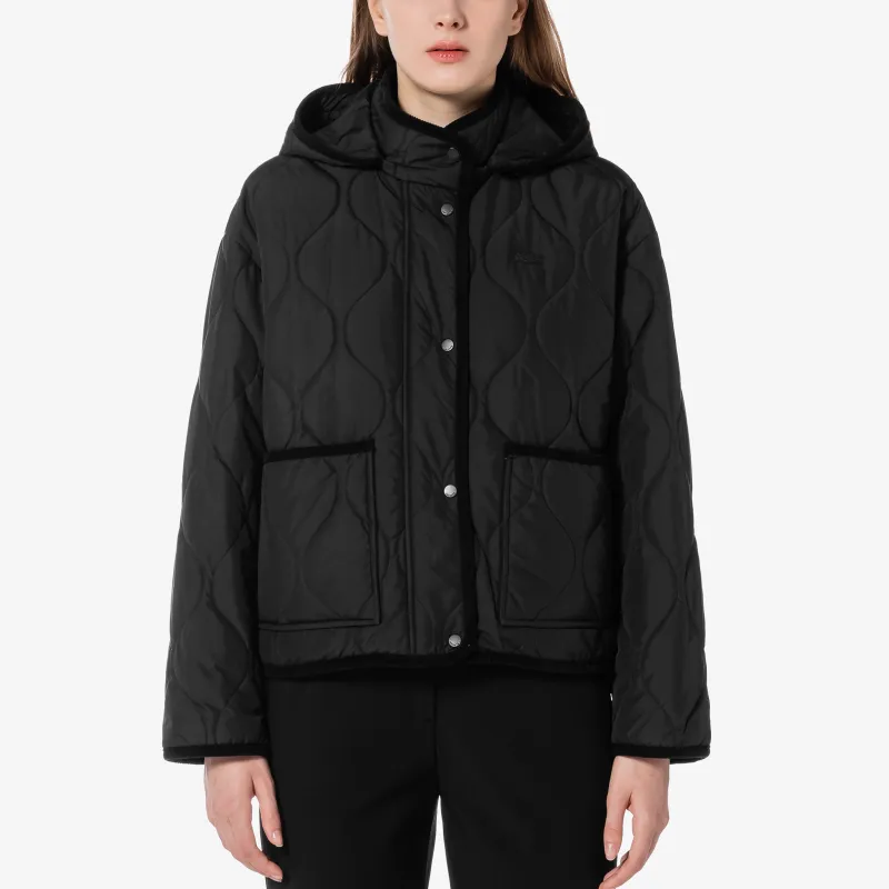 LACOSTE Puffer Jacket Women's Black-1