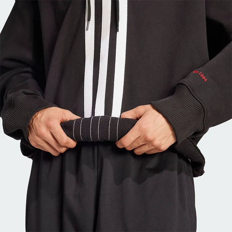 Adidas X KoRn Logo Hoodie Asia Sizing Black-4