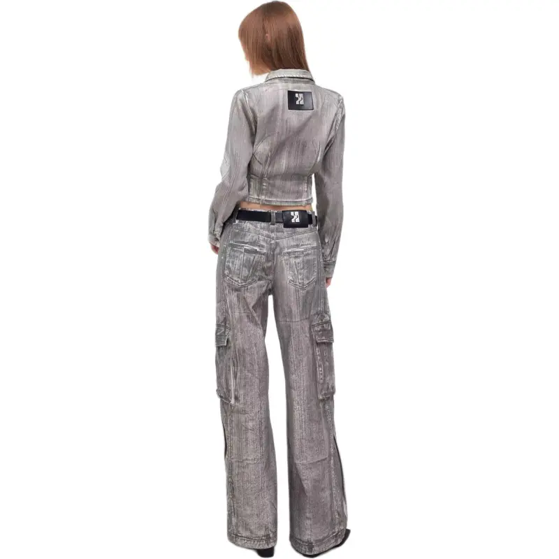 YJ1NGZYZJ Jeans Women's Brushed-2