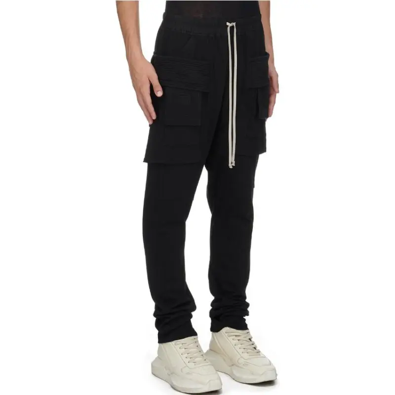 Rick Owens DRKSHDW Creatch Cargo Drawstring Pants-3