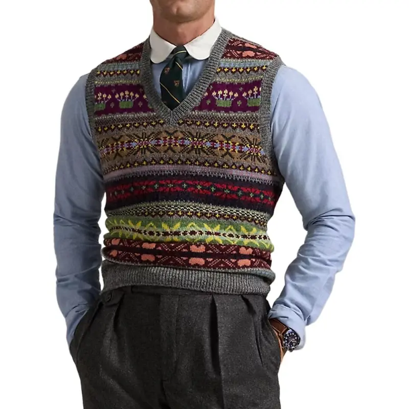Polo Ralph Lauren Fair Isle Sweater Vest-1