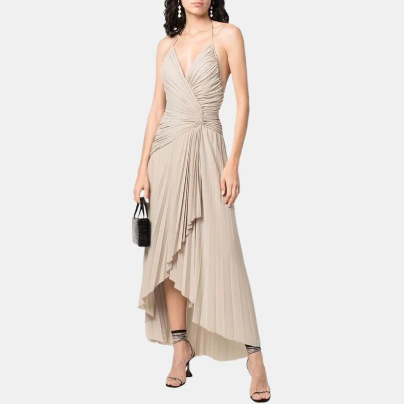 Alexandre Vauthier Draped Asymmetric Dress-1