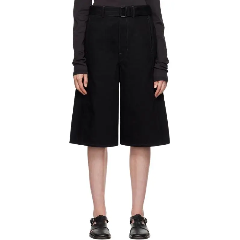 Lemaire Twisted Belted Bermuda-4