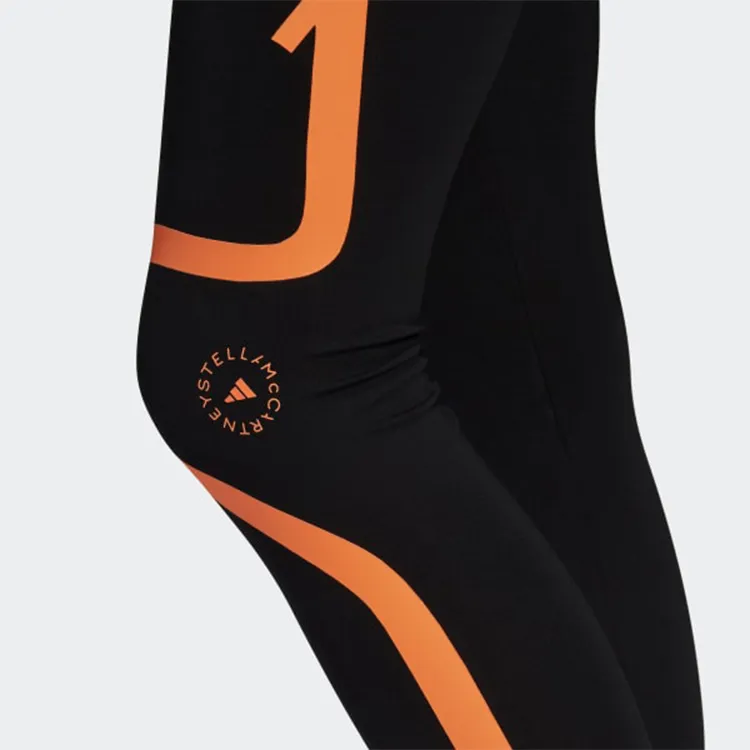 Adidas Sports Pants Women's Black Orange-3