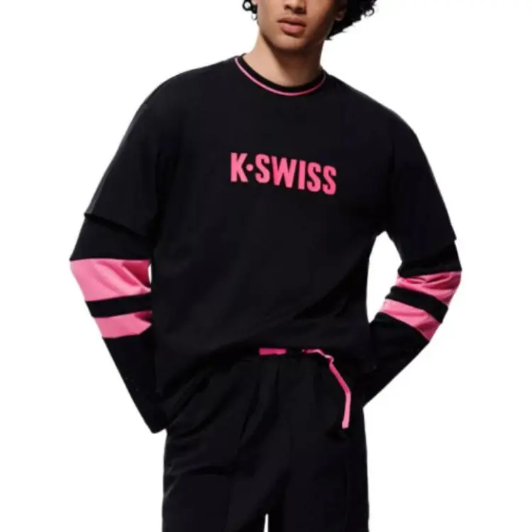 KSWISS T Shirt Unisex Jet Black-2