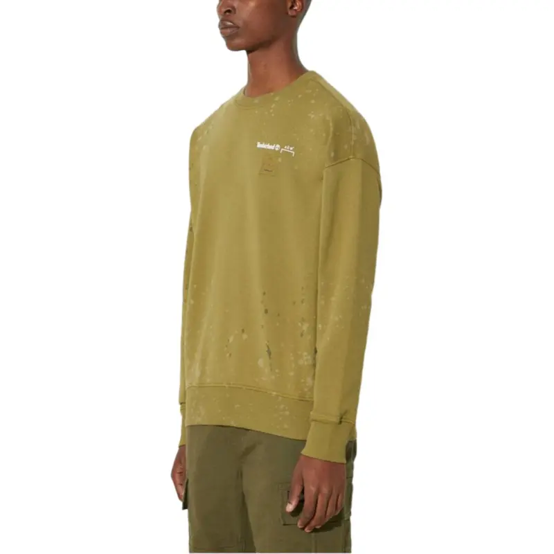 Timberland Sweatshirts Unisex Gray Green-4