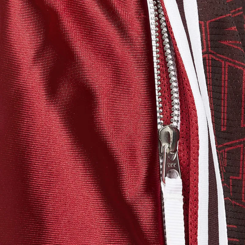 Lebron X Nike Casual Shorts Men Burgundy Dark Red-4