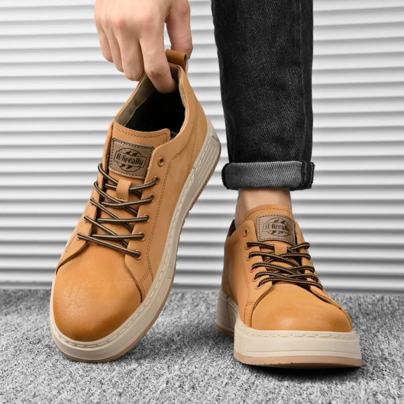 HLA Low-Top Skateboard Shoes Men's-19