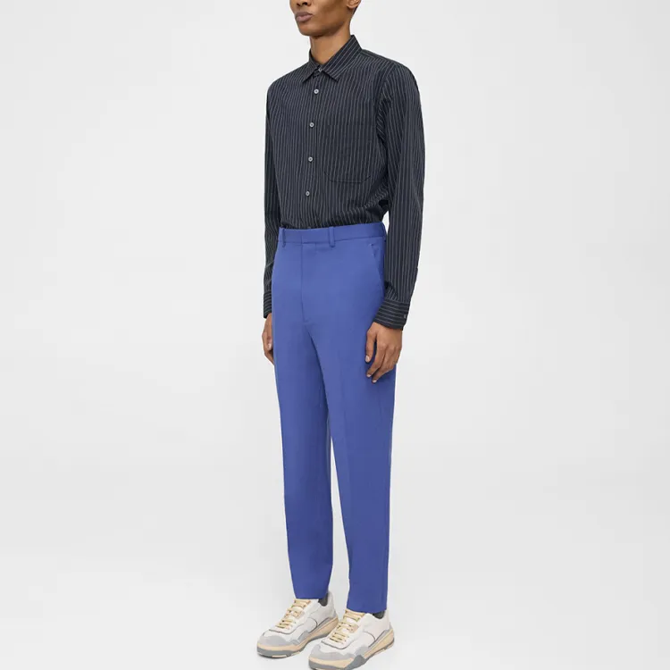 THEORY X Lucas Ossendrijver Casual Pants Men Bright Blue-1