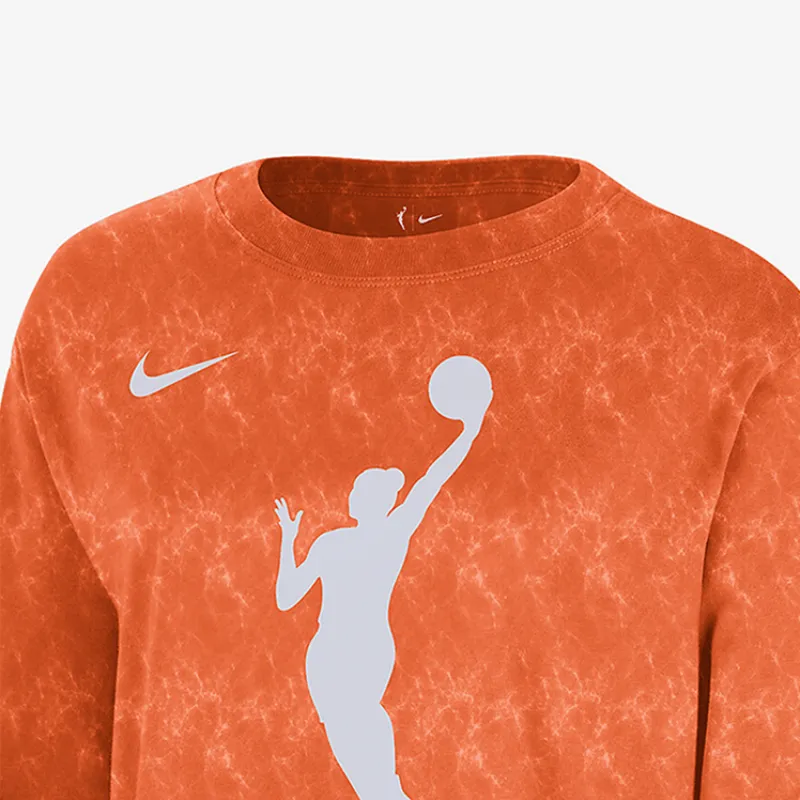 Nike T Shirts Women's Orange-4