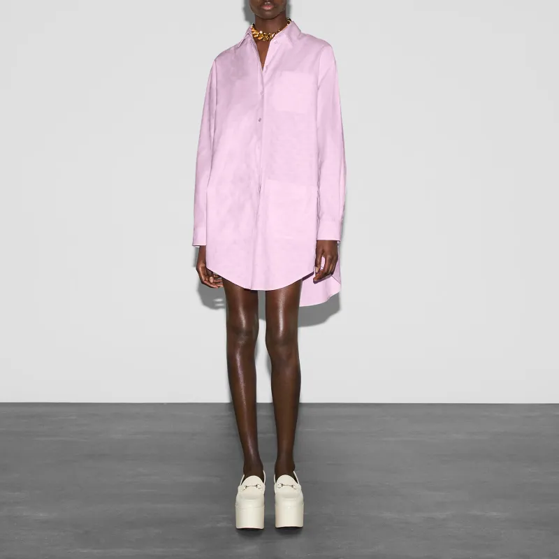GUCCI FW24 Shirt Women's Light Pink-1