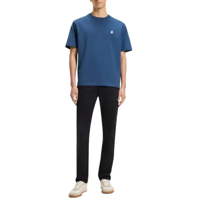 HUGO BOSS Logo patch T shirt-1