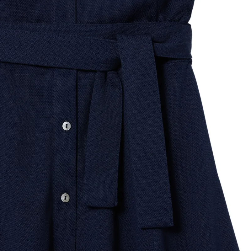 LACOSTE Mini piqué Polo Dress-4
