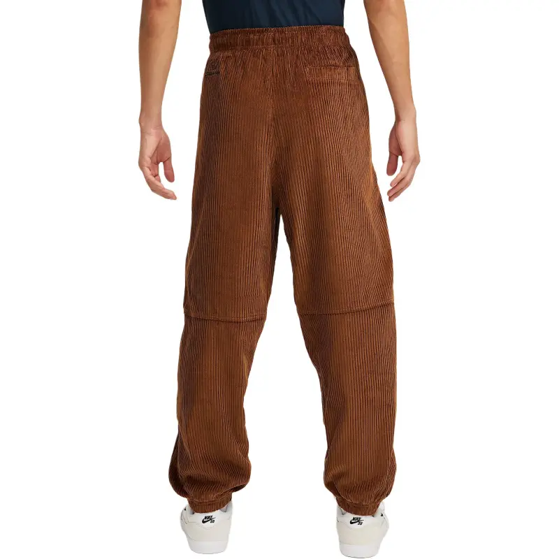 Nike SB Pants De Skateboarding De Pana Elásticos Knitted Sports Pants Men's Light English Tan/Military Marine Blue-1