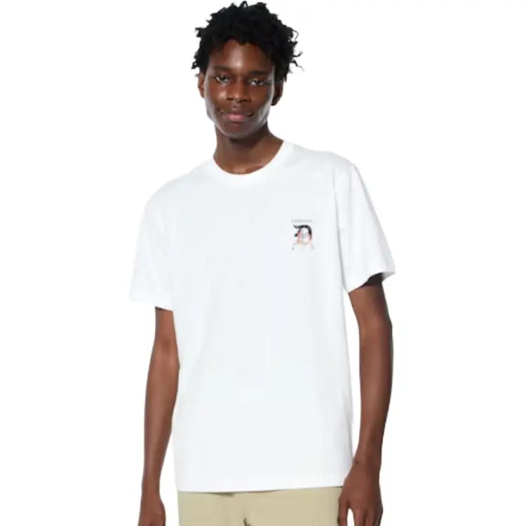 UNIQLO x HAIZEIWANG LIANMINGKUAN T-Shirt Unisex White-2