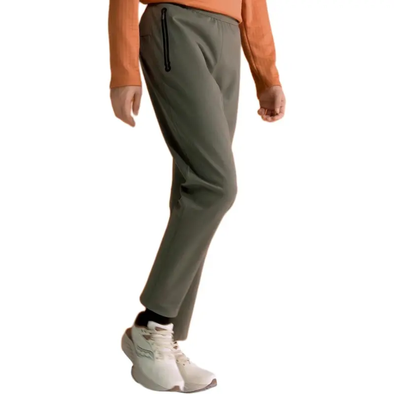Saucony Knitted Sports Pants Men's Pure Gray Coffee-2